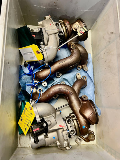 Maserati Turbocharger Rebuild Service – Part No. 837670 & 297712 (Left / SX)