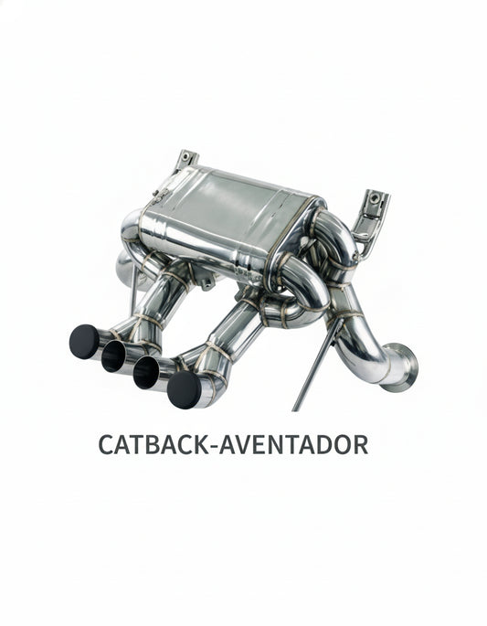 Lamborghini Aventador LP700-4 LP-750-4 SV Exhaust System PN: CATBACK-AVENTADOR