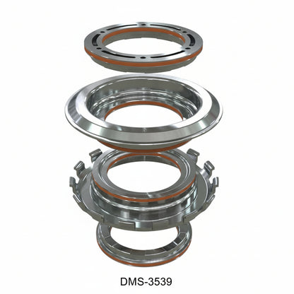 Original Dodson DMS-3539 illustration showing the two clutch pistons and retainers with the printed manufacturer reference.