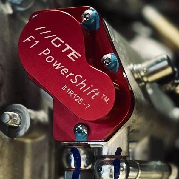 GTE F1 PowerShift component installed beside hydraulic lines