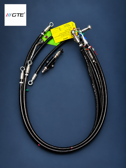 Lamborghini Gallardo 2004–2008 rebuilt E-Gear hydraulic hose set by GTE Engineering